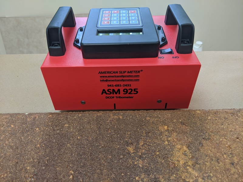 This Device Measures Surface Slip Resistance With Precision.