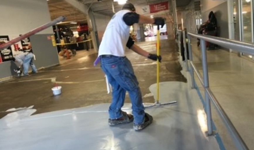 Remove Oil from Cement