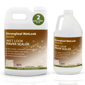 StrongSeal Wetlook - Concentrated Wet Look Paver Sealer – Gloss Finish - Image 1