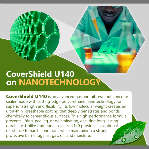 Nanotechnology-based sealant for surfaces.