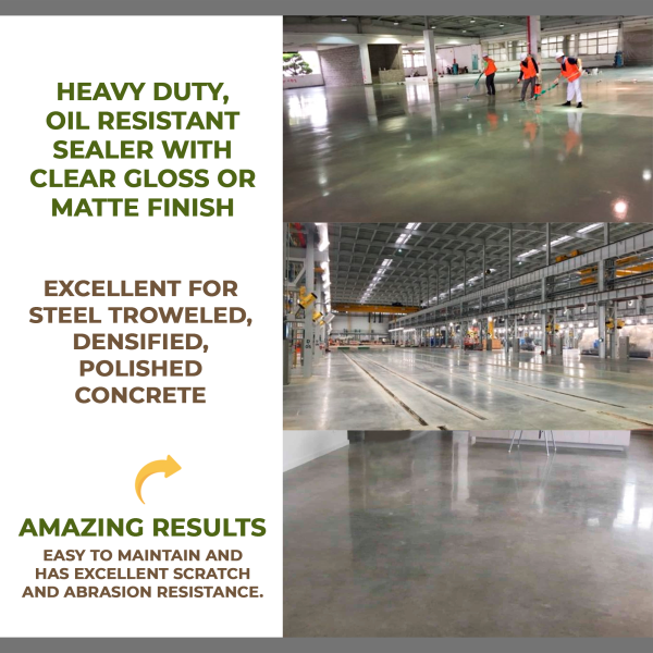 gas and oil resistant concrete sealer