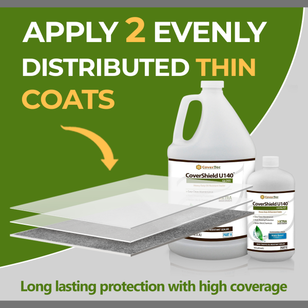 oil resistant concrete coating