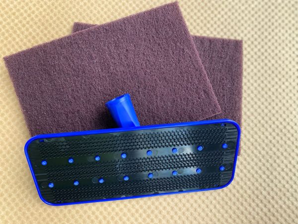 IMG-20250506-WA0002 9 inch swivel pad holder and two 9 x 4 scouring pads