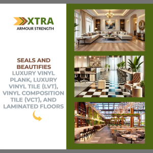 a collage of various floors sealed with laminate floor sealer for waterproofing