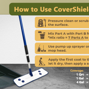 flat mop application instructions for best concrete sealer