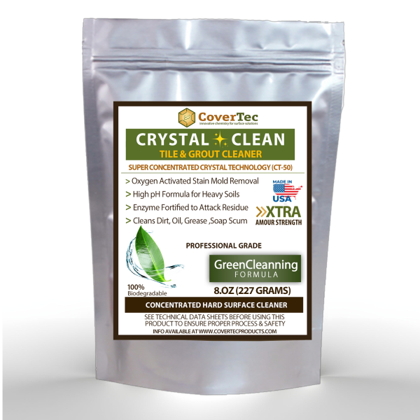 CRYSTAL CLEAN BAG 8.OZ Alkaline Cleaner 8oz pak size