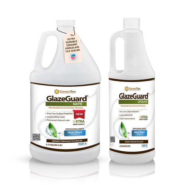 Matte Porcelain Tile Sealer - GlazeGuard Matte Finish Sealer
