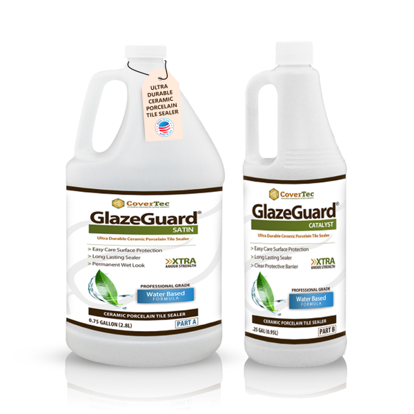 porcelain floor sealer 1 gallon kit satin finish