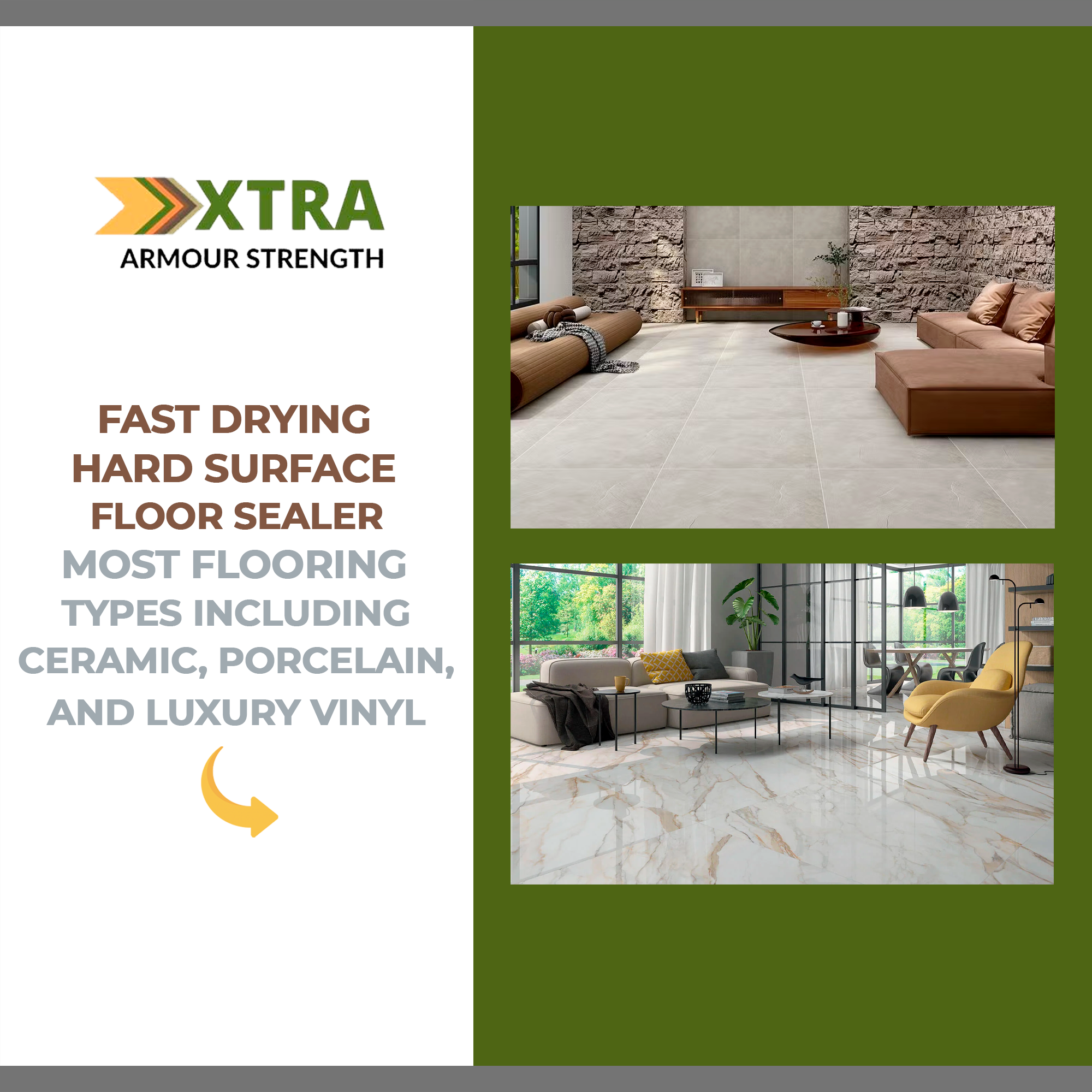 Porcelain Floor sealer for various surfaces.